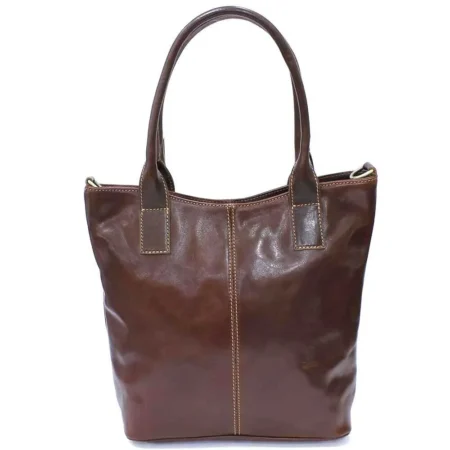 Zenska kozna torba model 2113 crna Leather Land