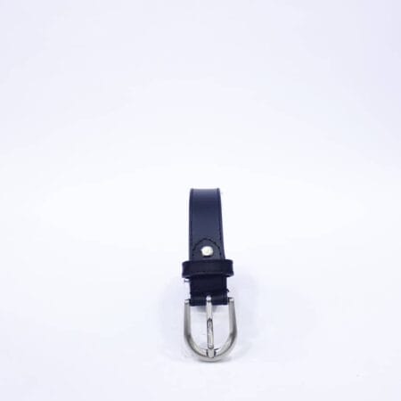 Kožni kaiš 2,2 cm crni 7220 - Slika 4