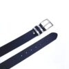 Kožni kaiš 3,7 cm crni 7218 2